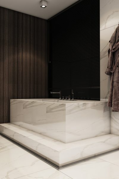 Penthouse Banyo Tasarımı-Jakuzi - Biesso