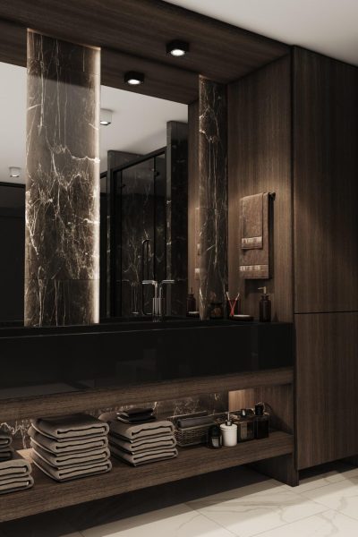 Penthouse Premium Banyo Tasarımı - Biesso