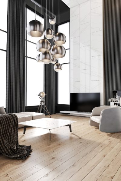 Penthouse Loft Salon Tasarımı - Biesso