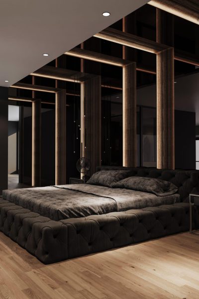 Penthouse Yatak Odası Tasarımı
